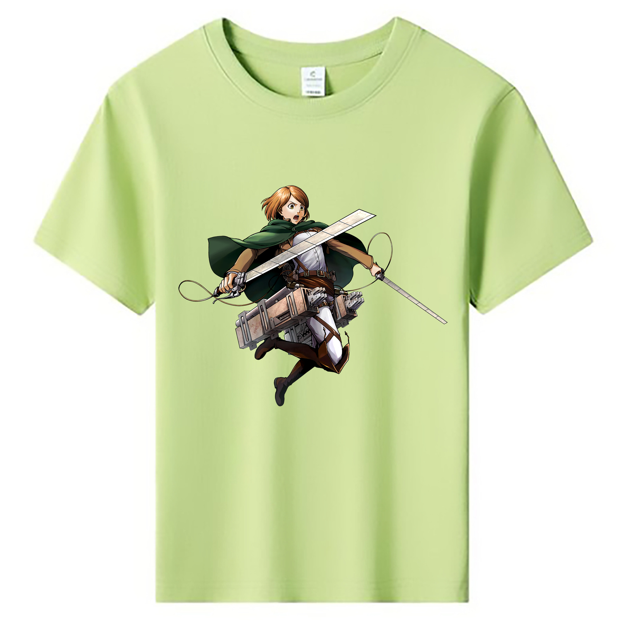 （画像用） 進撃の巨人 ペトラ·ラル Attack on Titan Petra Rall 綿100％キッズTシャツ（フロントプリント）